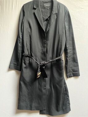 Babaton Aritzia Black Minimalist Coat XS